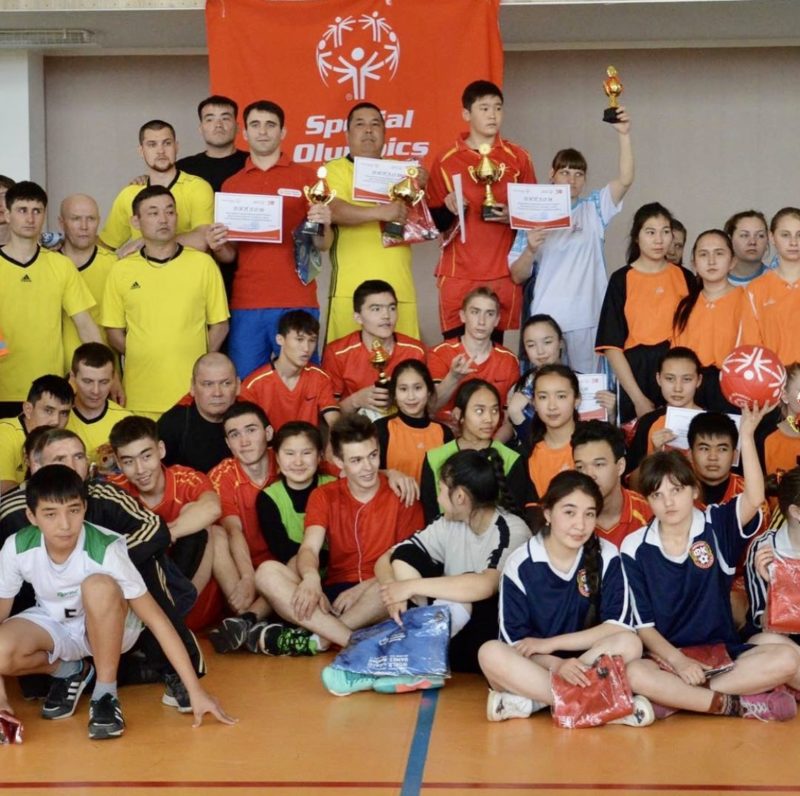 Республиканский Турнир Special Olympics по юнифайт-волейболу в Караганде
