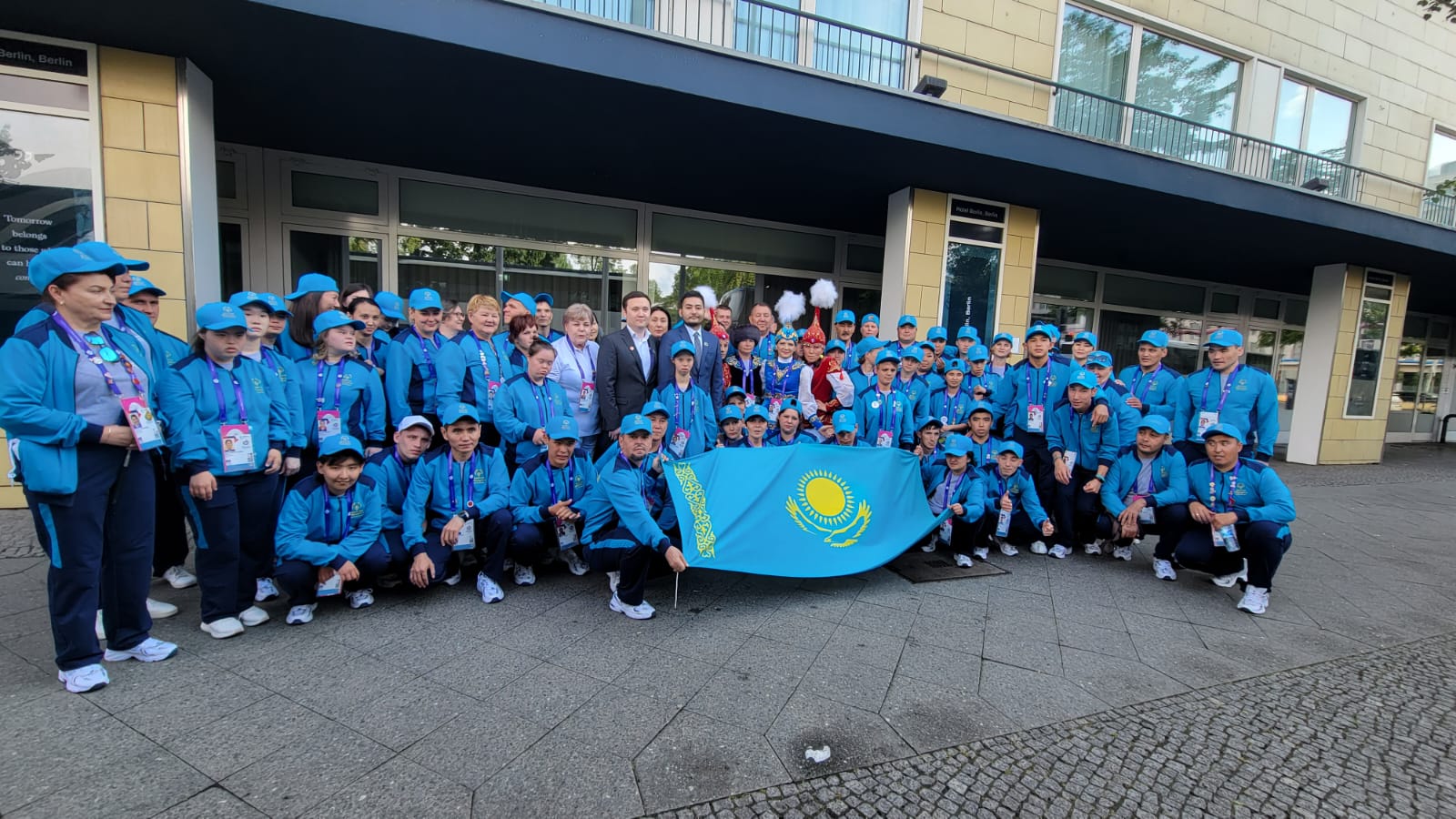 Атлеты Казахстанской Специальной Олимпиады приняли участие во Всемирных Специальных Олимпийских игр в Берлине